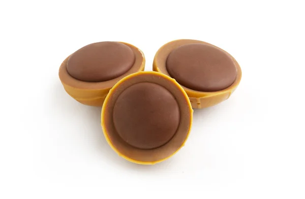 Chocolade karamel — Stockfoto