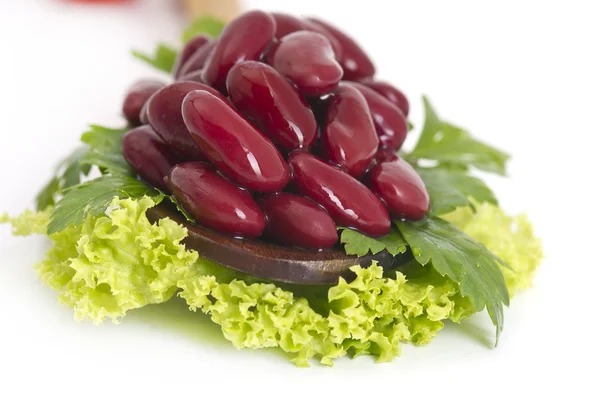 Cooked red beans — Stock Photo, Image