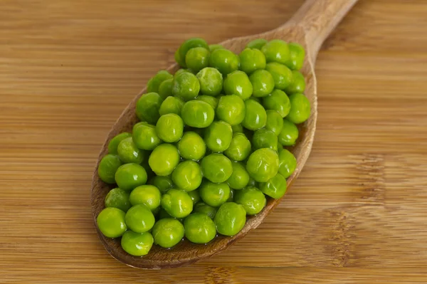 Groene erwten — Stockfoto