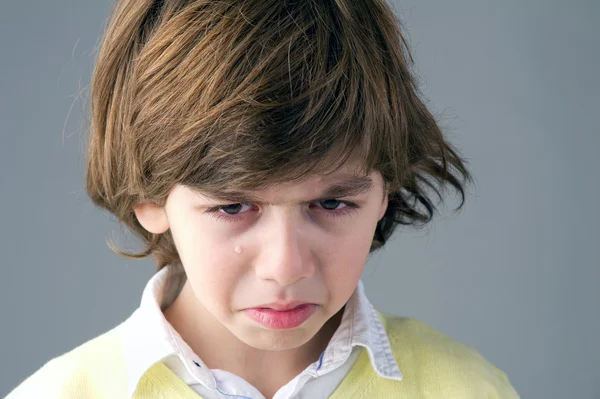 Child feeling discontent — Stock Photo, Image