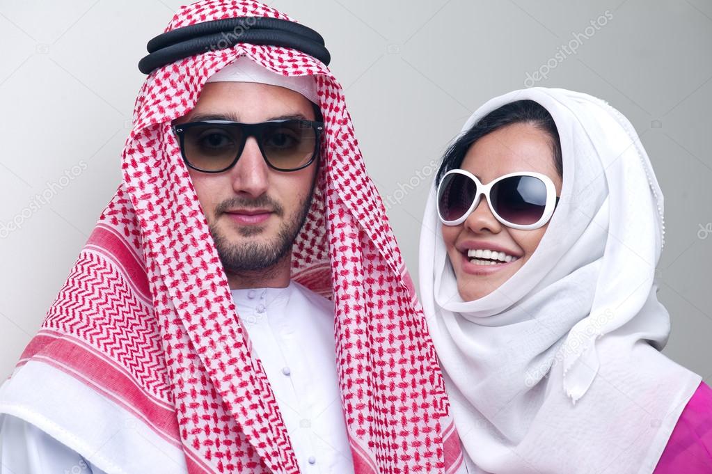 Arabian couple