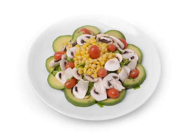 Veggies Salad with Avocado — Stock Photo, Image