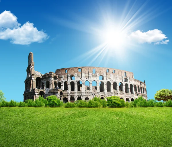 The Iconic, the legendary Coliseum of Rome, Italy — Stock Photo, Image