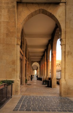 Downtown beirut, lebanon, kentsel mimari