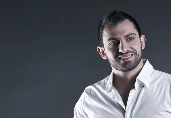 Arab man smiling — Stock Photo, Image