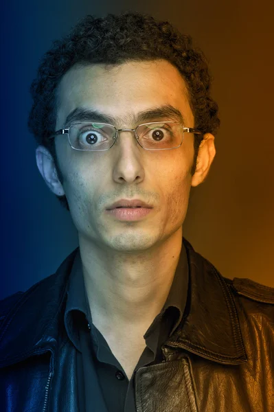 Förvånad arabiska man — Stockfoto