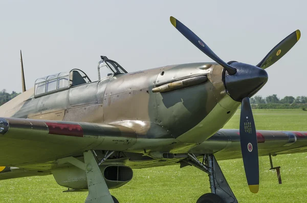 Самолёт Hawker Hurricane — стоковое фото