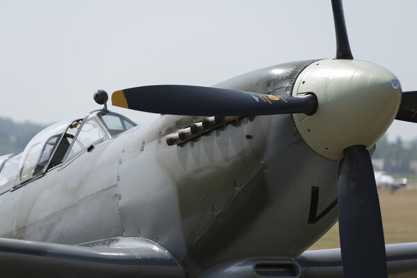 Vintage Spitfire fighter