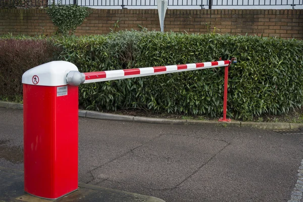 Parkeergarage barrière — Stockfoto