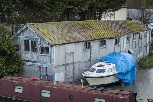 Stary dom łódź — Zdjęcie stockowe
