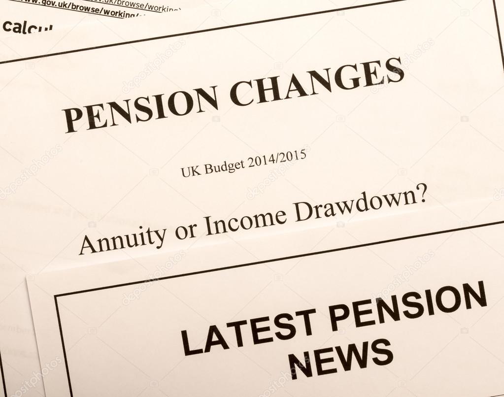 Pension change documents Stock Photo by ©fotogenix 43625725