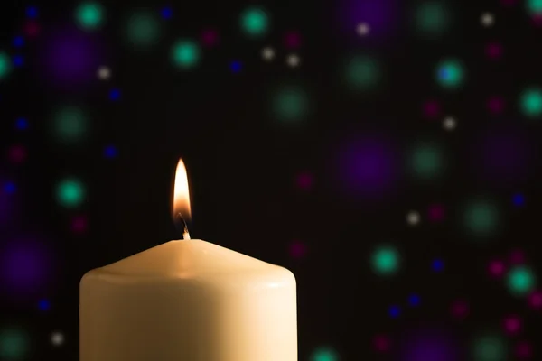 Celebración luz de las velas — Foto de Stock