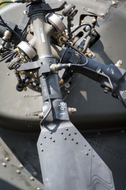 Helikopterin kuyruk rotor detay
