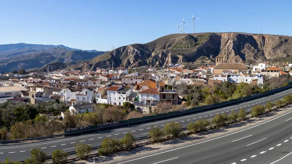 Ciudad Española Mondujar Valle Lecrin Sur Granada — Foto de Stock