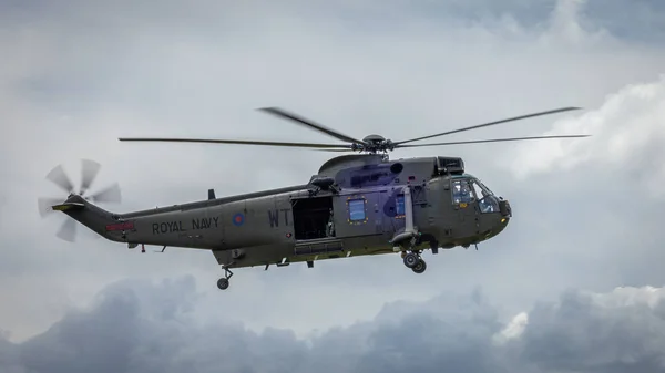 Old Warden 3Rd July 2022 Vintage Westland Sea King Helicopter — Stock Photo, Image