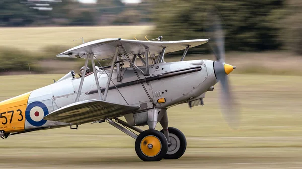 Old Warden 3Rd July 2022 Vintage Hawker Nimrod Pre World — стокове фото