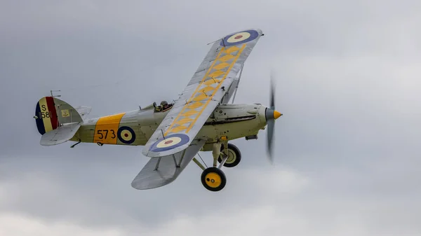 Олд Уорден Великобритания Июля 2022 Года Винтажный Истребитель Hawker Nimrod — стоковое фото