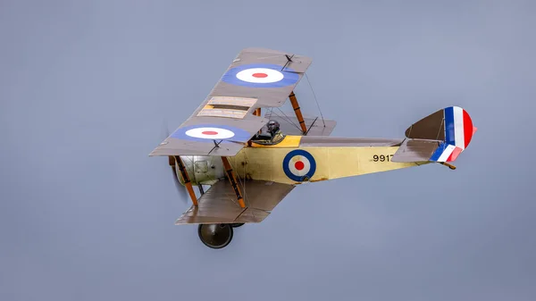 Old Warden 3Rd July 2022 Vintage Sopwith Pup Flight — 图库照片