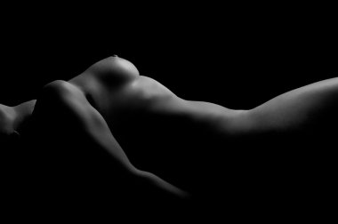 bir kadın vücudu güzel detay