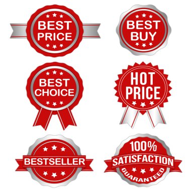 Vektör Rozetleri Set 1 (Gümüş)