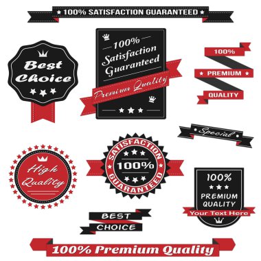 Vector Badges Set 3
