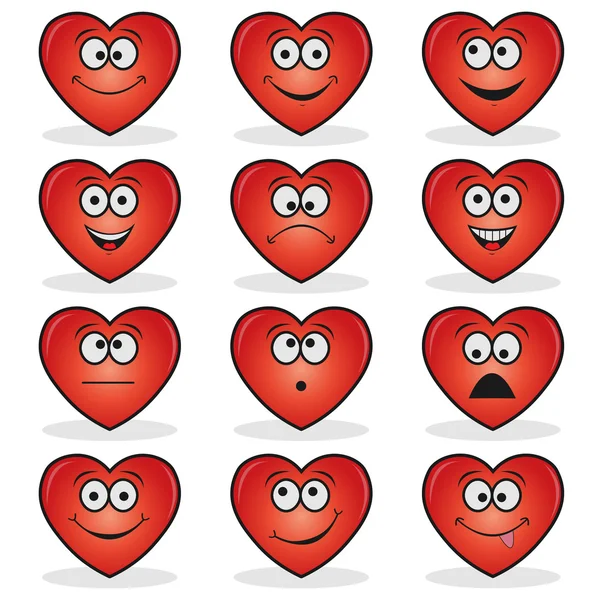Funny Heart Vectors