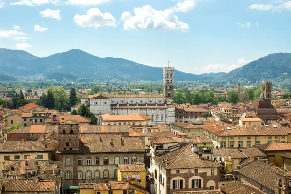 Blick auf die Kathedrale von Lucca — Stockfoto