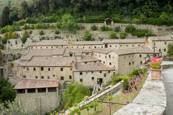 Hermitage cellen van st Franciscus van assisi, cortona — Stockfoto