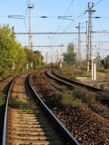 Caminho de ferro — Fotografia de Stock