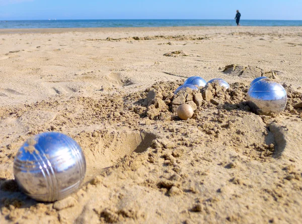 Petanque. — Fotografia de Stock