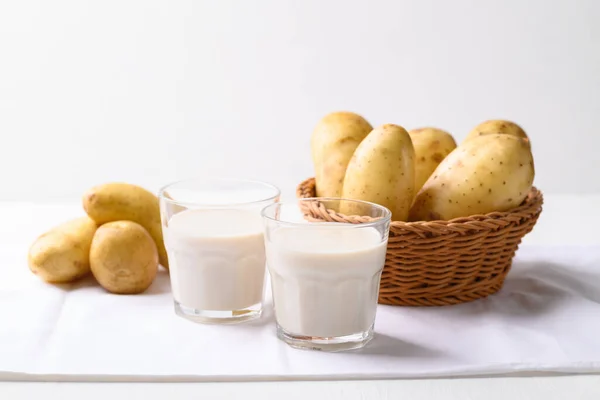 Potato Milk Alternative Milk Plant Vegan Food — Stock fotografie