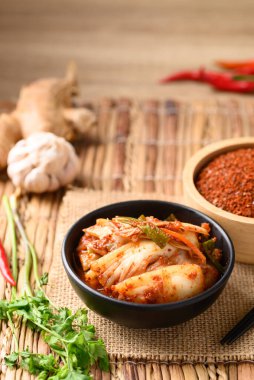 Kasede kimçi lahana, Kore yapımı mayalanmış meze.