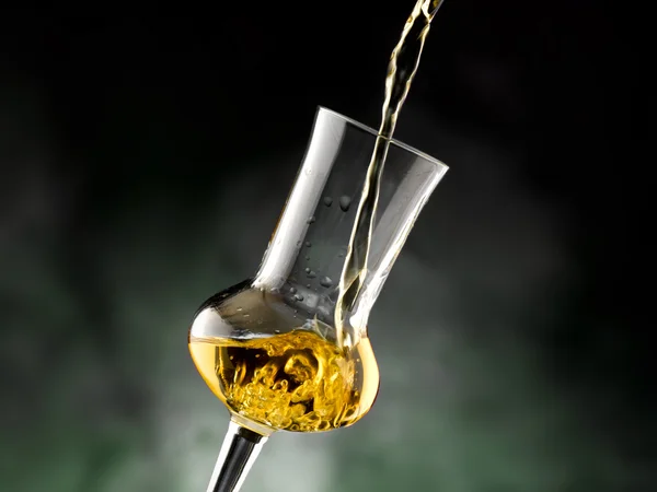 Vidrio con brandy — Foto de Stock