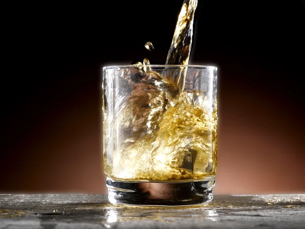 Glass of whiskey — Stock Photo, Image