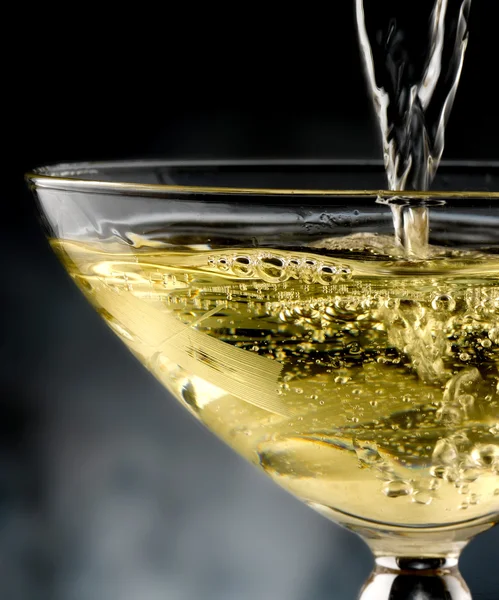 Glas champagne. — Stockfoto