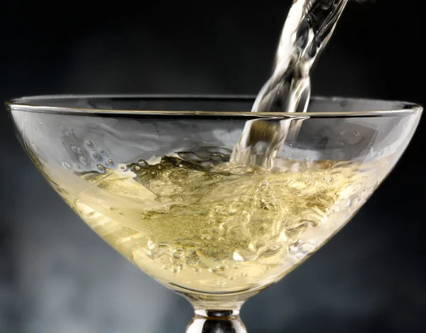 Glas champagne. — Stockfoto