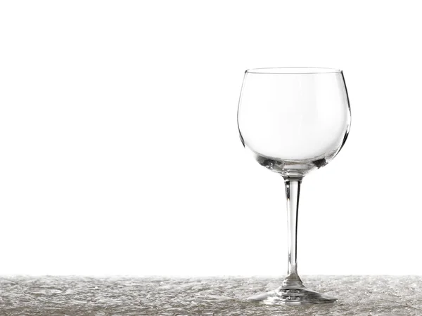 Red wine glass — Stock Photo, Image