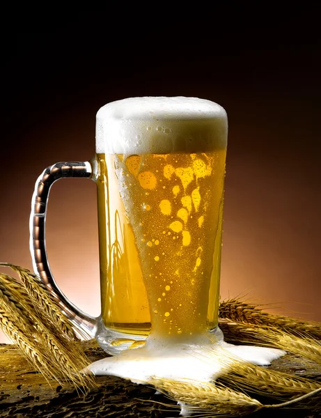 Hrnek piva — Stock fotografie