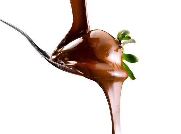 Cioccolato e Fragole — Foto Stock