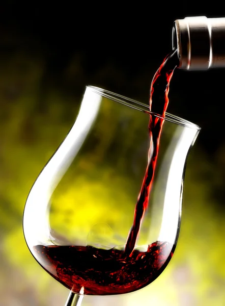 Glass of red wine — Stock Photo, Image