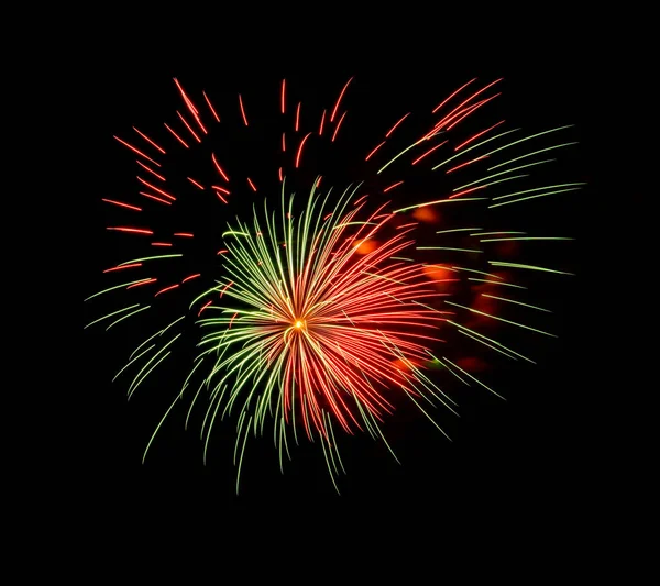 Feuerwerk Pyrotechnische Spiele Zur Feier Des Neuen Jahres Oder Andere — Stockfoto