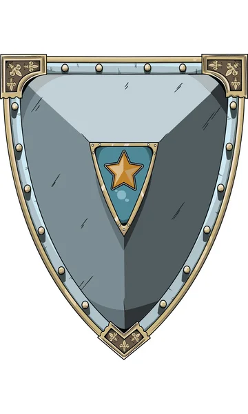 Medieval Shield 3 — Stock Vector