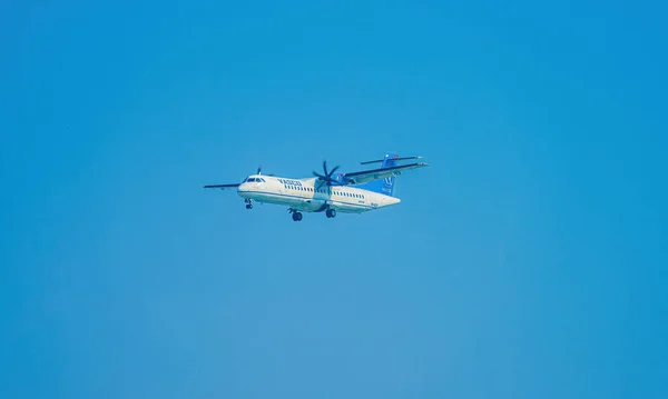 Chi Minh City Vietnam Dec 2021 Passenger Plane Bearing Number — Fotografia de Stock