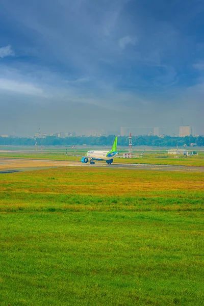 Chi Minh City Vietnam Dec 2021 Bamboo Airways Airbus A320 — Fotografia de Stock