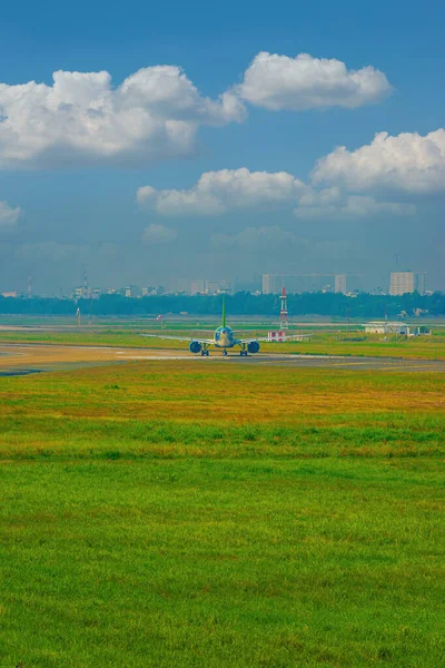 Chi Minh City Βιετνάμ Dec 2021 Bamboo Airways Airbus A320 — Φωτογραφία Αρχείου