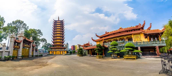 Chi Minh City Vietnam Dec 2021 Quoc Pagoda Vietnam Chi — Stock Fotó