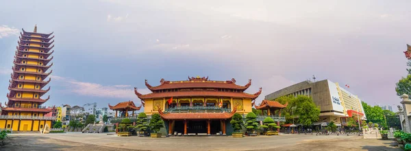 Chi Minh City Vietnam Dic 2021 Quoc Pagoda Vietnam Chi — Foto de Stock