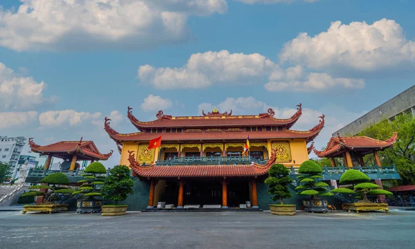 Chi Minh Stad Vietnam Dec 2021 Quoc Pagoda Vietnam Chi — Stockfoto