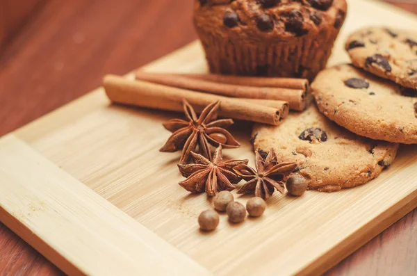 Choklad bakning — Stockfoto