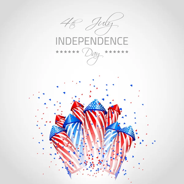 Independence Day Background - Vector — Stock Vector